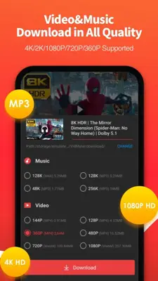 VidMate - HD video downloader android App screenshot 2